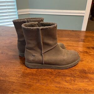 Hello Hansen Annabelle dark gray boot womens size 9